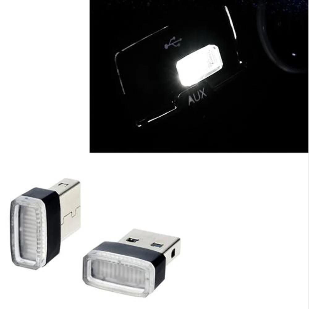 Car Styling USB Atmosphere LED Lamp Light For Subaru XV Forester Outback Legacy Impreza BRZ Tribeca | Автомобили и мотоциклы