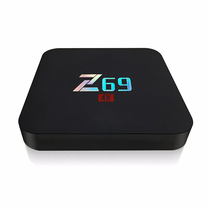 ТВ приставка Android 6 0 Amlogic S905x четырехъядерный процессор 2 Гб ОЗУ 16 ПЗУ WIFI LAN USB3.0 H.265 Z69