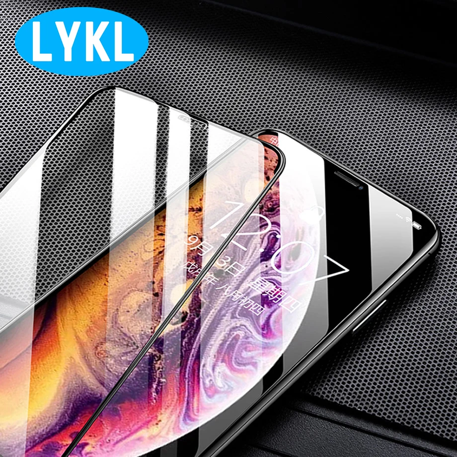 

Ultra-thin scratch-resistant 30D protective glass for iPhone X XS Max XR screen protector curved edge glass full cover glass