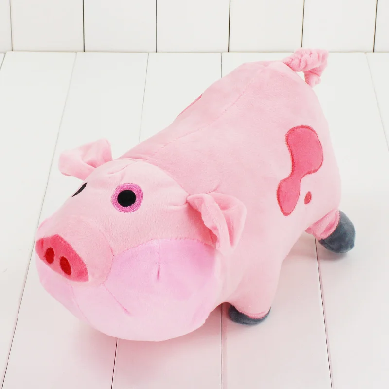 

5pcs/lot 30cm Waddles cute pig Plush Doll Toy Hot Cartoon Gravity Falls soft stuffed Q animal doll toy great gift for Christmas