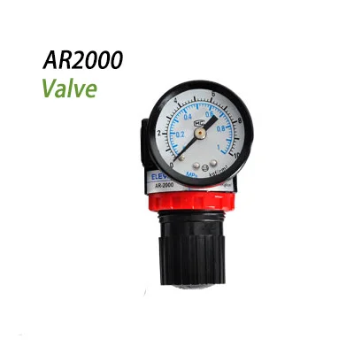 AR2000 Air Control Compressor Pressure Gauge Relief Regulating Regulator Va LS