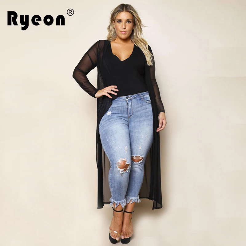 Aliexpress.com : Buy Ryeon Maxi Kimono Long Women Blouse Shirt Plus Size Autumn Ladies Summer 