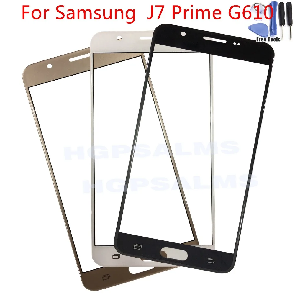 SAM158 Touch Panel For Samsung Galaxy J7 Prime G610 On7 Touch Screen Front Outer Glass Lens touchscreen + Tools (2)