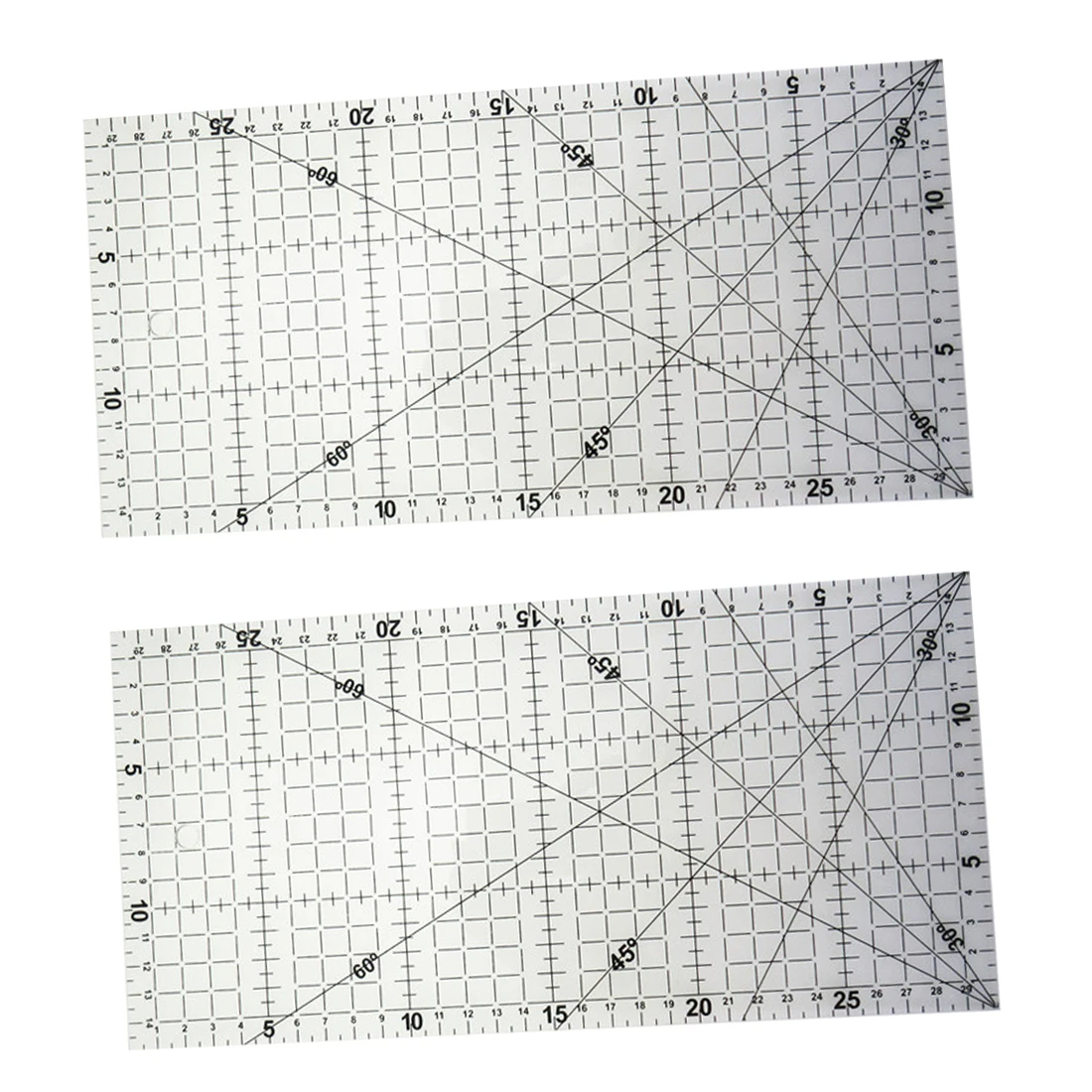 30 * 15 Cm Patchwork Ruler Quilting Tools High Grade Acrylic Material