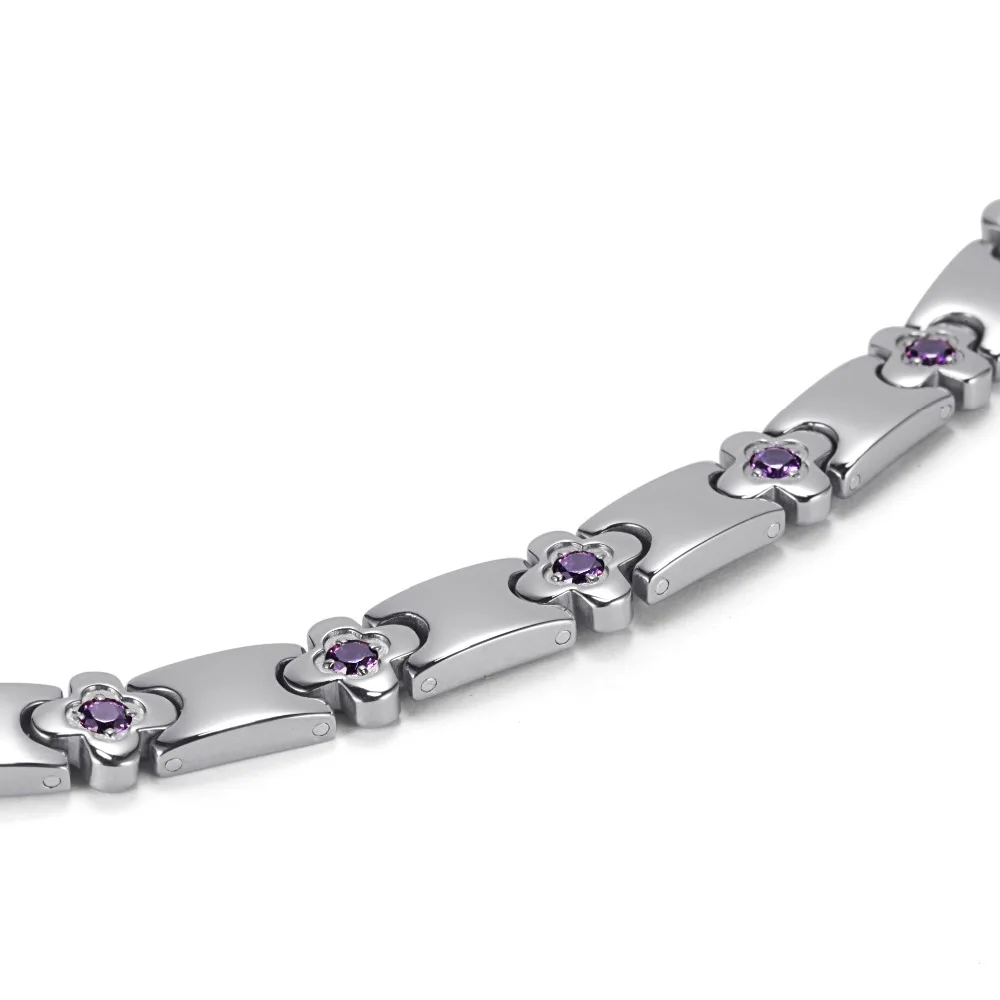 Цена Лидер продаж для женщин здоровья браслеты ювелирные изделия терапии энергии браслет с Кристальный браслет OTB 1291