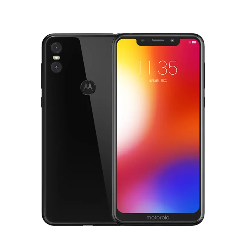 Мобильный телефон Motorola MOTO P30 Play, 4 Гб ОЗУ, 64 Гб ПЗУ, 5,86 дюймов, 4G LTE, восьмиядерный смартфон Snapdragon 625 с функцией распознавания отпечатков пальцев