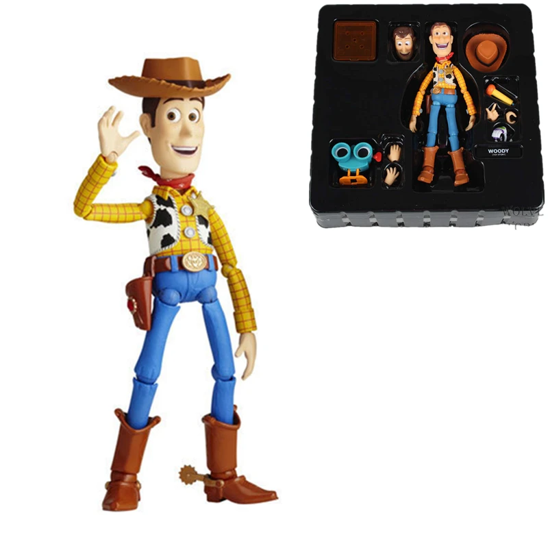 

Disney Pixar Toy Story 4 Sherif Woody Set forky Buzz Lightyear Action figure Anime Model Toys For Children Birthday Gift