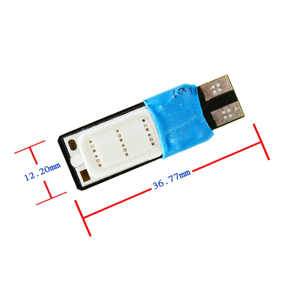 4 шт. высокой мощности t10 w5w led автомобильный блок светодиодов 5w5 12v bule белый свет