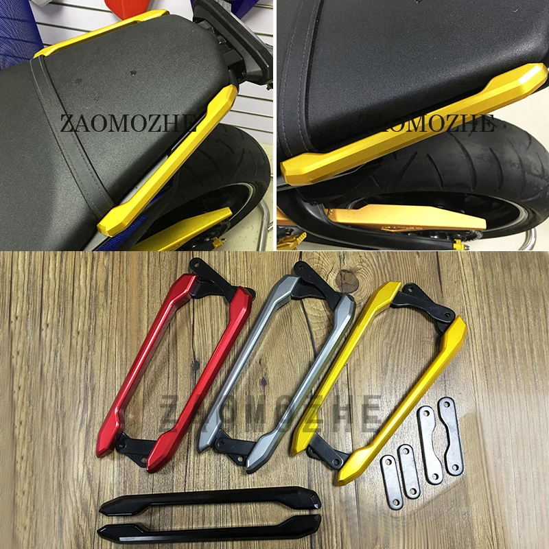 Заднее ПАССАЖИРСКОЕ СИДЕНЬЕ для мотоцикла с ЧПУ ручной рельс Yamaha MT09 MT 09 FZ 2014 2015