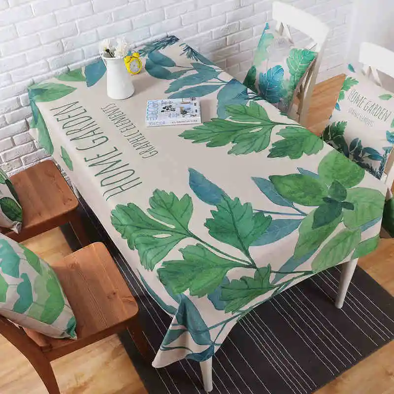 Simple modern table cloth rectangular coffee mats round tablecloth cotton linen tablecloths | Дом и сад