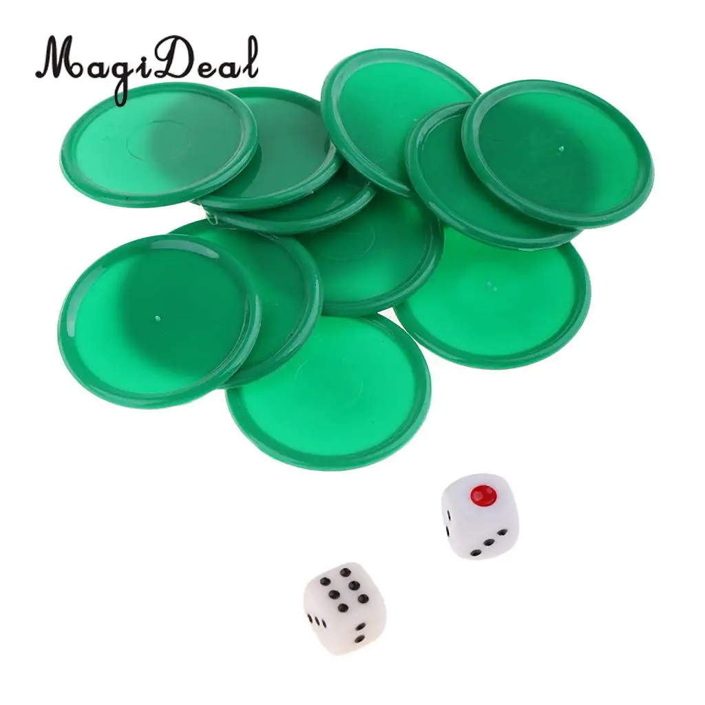 MagiDeal Chinese Pai Gow Paigow Tiles Set Casino Game Party Fun Toy for Party Entertainemnt Gambling Game Novelty Toy Gift