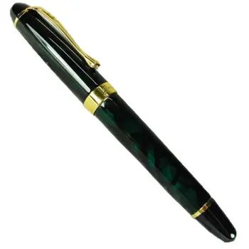 

Jinhao Luxury M Nib 18KGP Fountain Pen (Darkgreen)