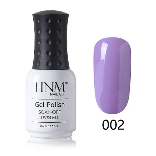 HNM розовый фиолетовый цвет Лак Для Ногтей Стойкий УФ-Гибридный лак Vernis Полупостоянный лаковый лак Vernis a Ongle Nagellak - Цвет: P002