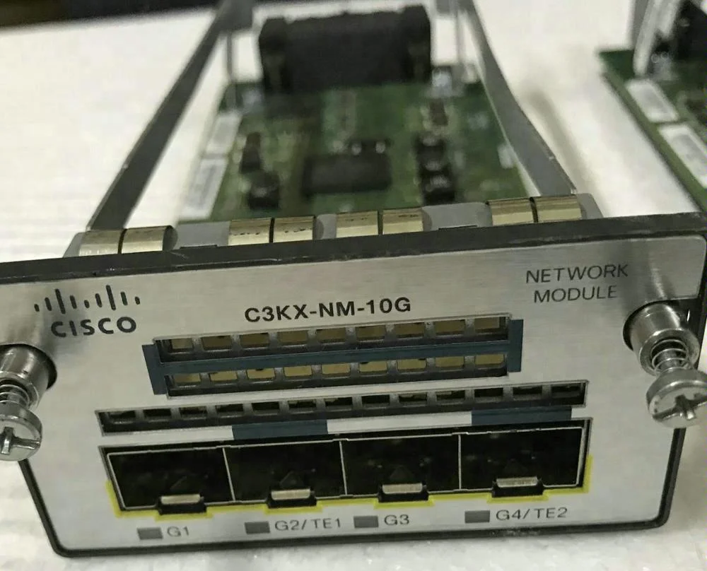 Новый сетевой модуль CISCO C3KX-NM-10G Catalyst 3750-X и 3560-X серии 10G | Компьютеры офис