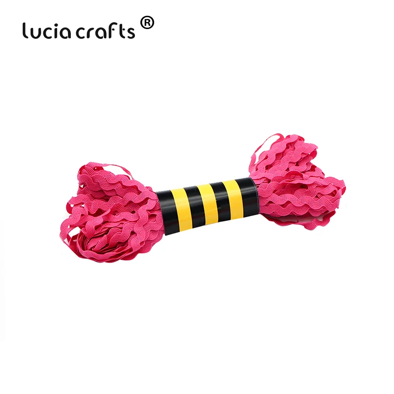 Lucia crafts 15 ярдов/шт 8 мм многоцветная корсажная лента для самодельных волос бант свадебные декоративные аксессуары для вечеринок W0501 - Цвет: Color 3