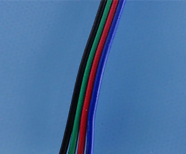 4 контактный Удлинительный кабель 22awg 1m2m3m4m5m6m7m8m9m10m для RGB светодиодной ленты