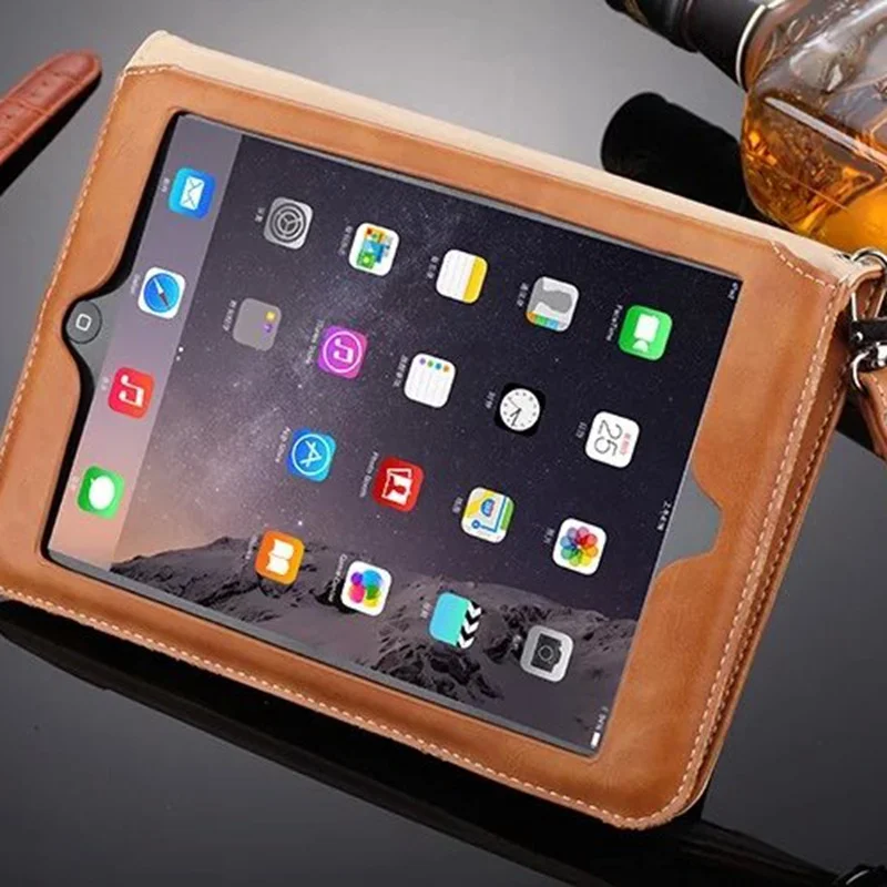 Чехол Kemile для ipad Mini 2 кожаный чехол Apple Mni 1/2/3/4 книжка с функцией автоматического