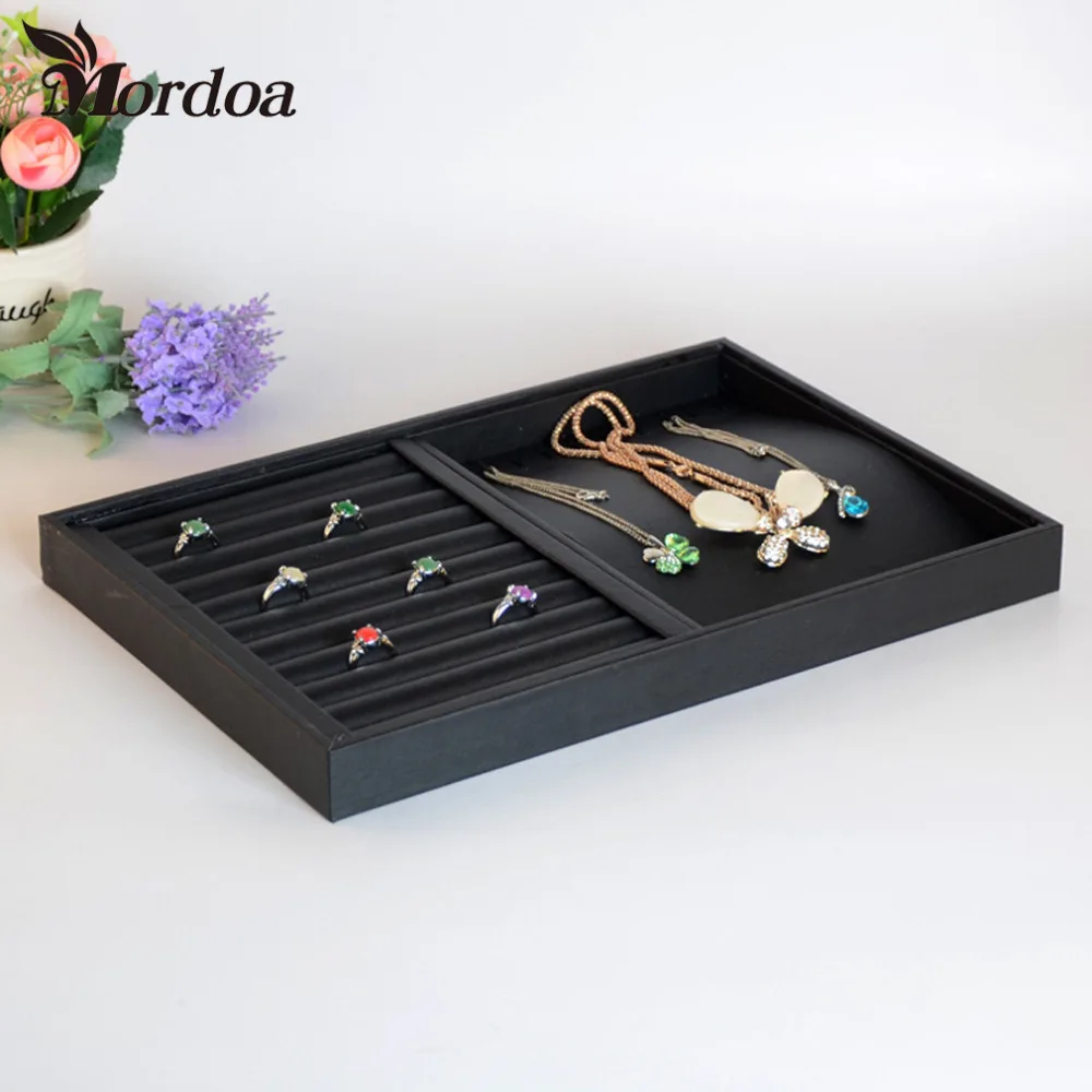 Necklace Display Cases Pendant Ring Hanger Exhibition Box Fashion