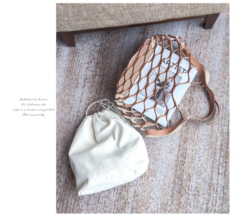 Hollow out women net bag (31)