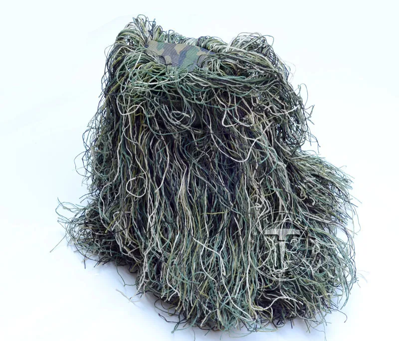 TTGTACTICAL Снайпер Тактический Ghillie капюшон камуфляж Ghillie костюм капюшон для охоты страйкбол Пейнтбол