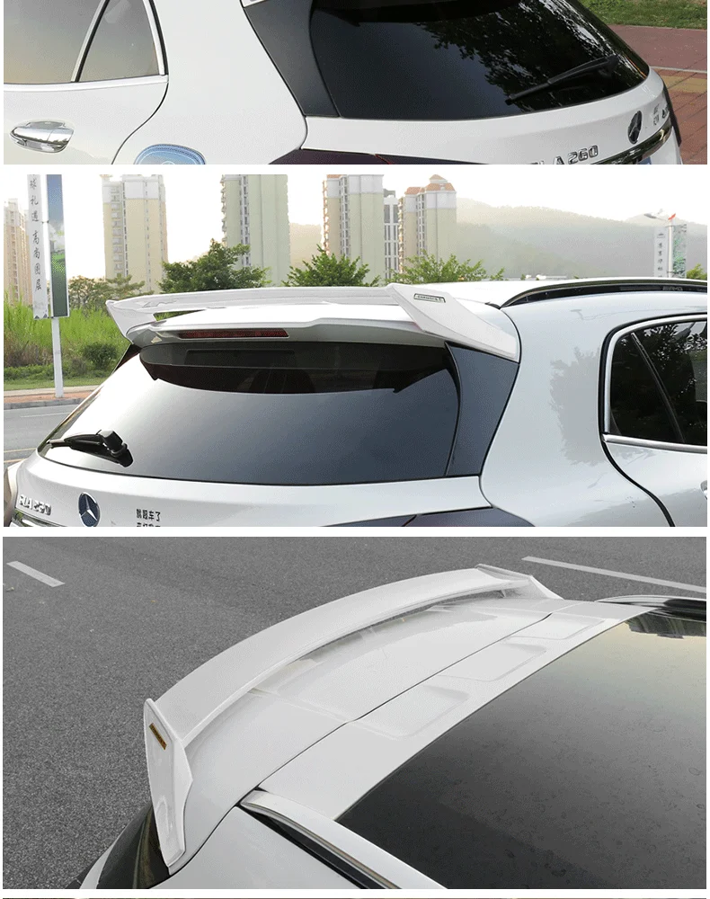 ABS краска заднего крыла багажника спойлер для Benz GLA класса X156 GLA45 GLA200 GLA220 GLA250 GLA260