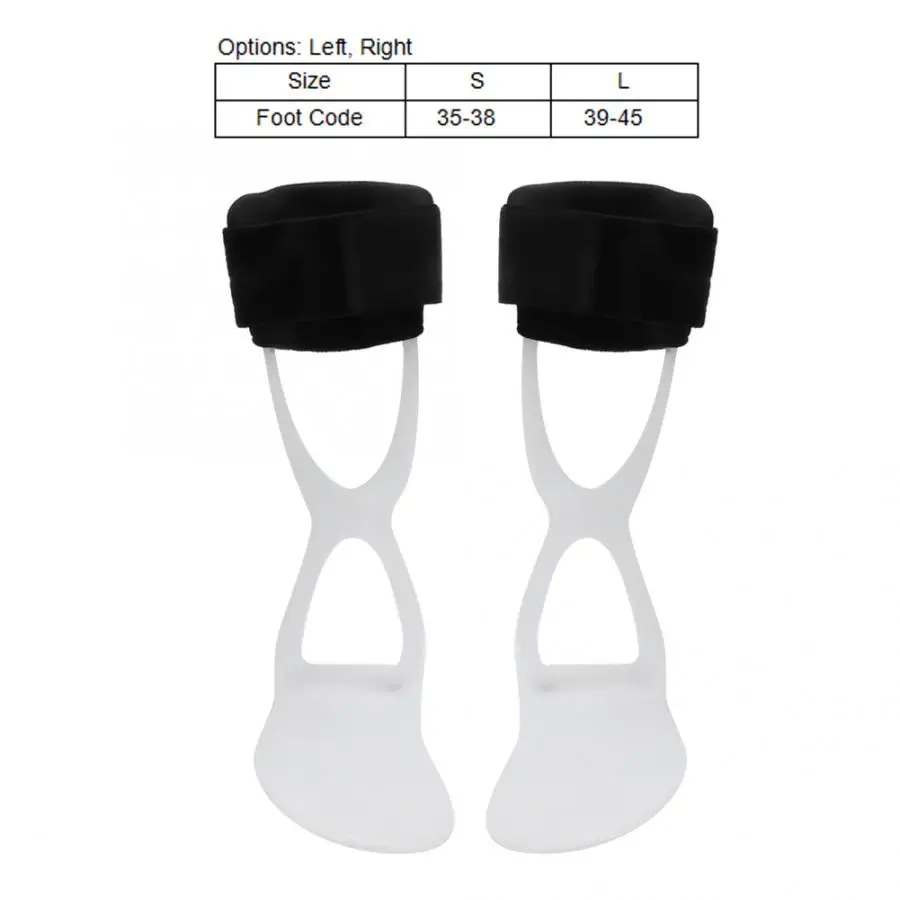 Orthopedic Brace 4 Types Posture Correction Foot Drop Corrector Ankle Splint Brace Orthosis Foot Corrector Braces Supports