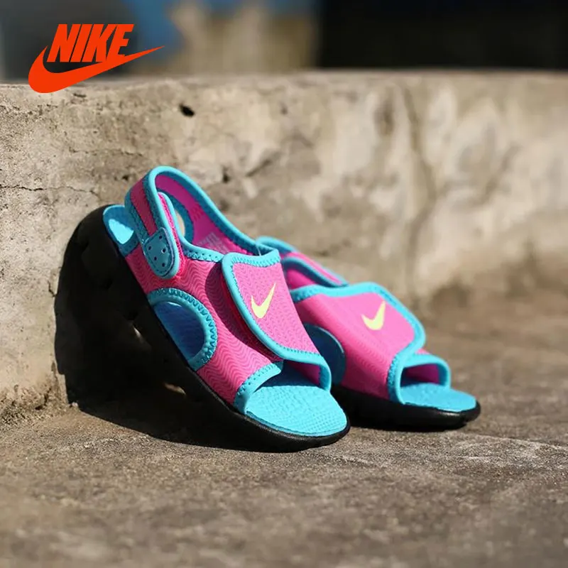 D'origine NIKE SUNRAY AJUSTER Été Plage Enfants Enfants Sandales ... D'origine NIKE SUNRAY AJUSTER Été Plage Enfants Enfants Sandales ...