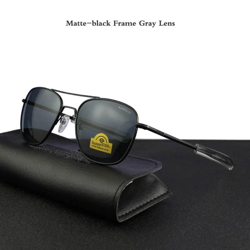 Matte-black Frame Gray Lens