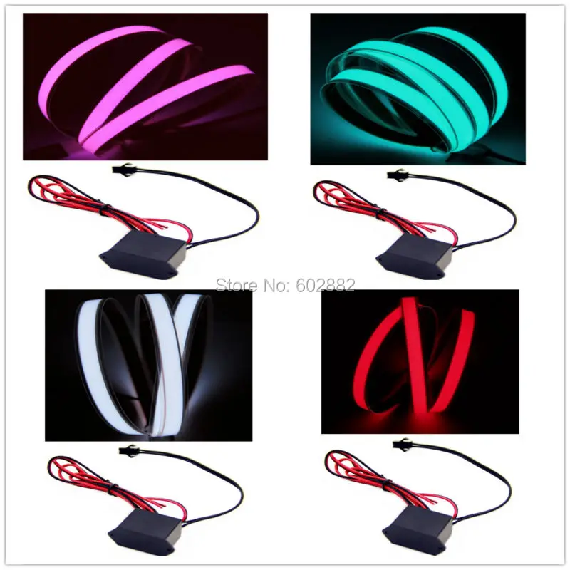 Светодиодная лента 1 м EL (7 цветов в наличии) + инвертор 12 В|led strip|el stripled strip led strips |