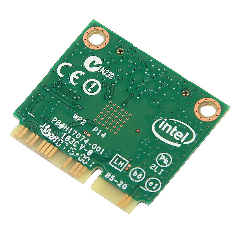 Новый двухдиапазонный беспроводной AC 7260 Intel 7260HMW 7260AC 2 4G/5Ghz 802.11ac MINI PCI E 2x2 WiFi карта +