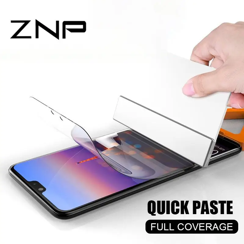 

ZNP 3D Soft Cover Hydrogel Film For Huawei P10 Plus Honor 9 8 Lite 10 Screen Protector For Huawei P20 Lite Pro Protector Film