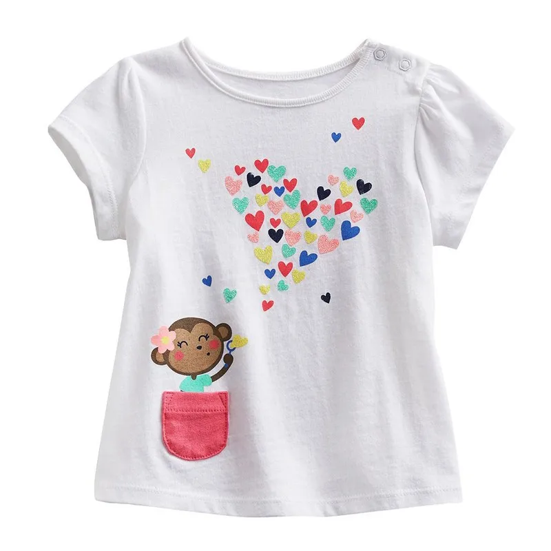 2016 New Kids T-Shirt Baby Clothes Boys Summer O-Neck T-shirts Cartoon Monkey Girls Short Sleeve Tops Children Cotton Clothing HTB1F9tQMpXXXXXEXVXXq6xXFXXX6 - 2016 New Kids T-Shirt Baby Clothes Boys Summer O-Neck T-shirts Cartoon Monkey Girls Short Sleeve Tops Children Cotton Clothing