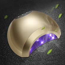 48 Вт Сушилка для ногтей гель-лампа для отверждения всех гель-лаков художественные инструменты двойной светильник Светодиодный УФ-лампа с умным датчиком времени