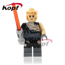 50 шт. XH 490 Anakin Skywalker Princess Leia Obi-Wan Kenobi Mon Mothma куклы Кирпичи Строительные блоки Детские Подарочные игрушки