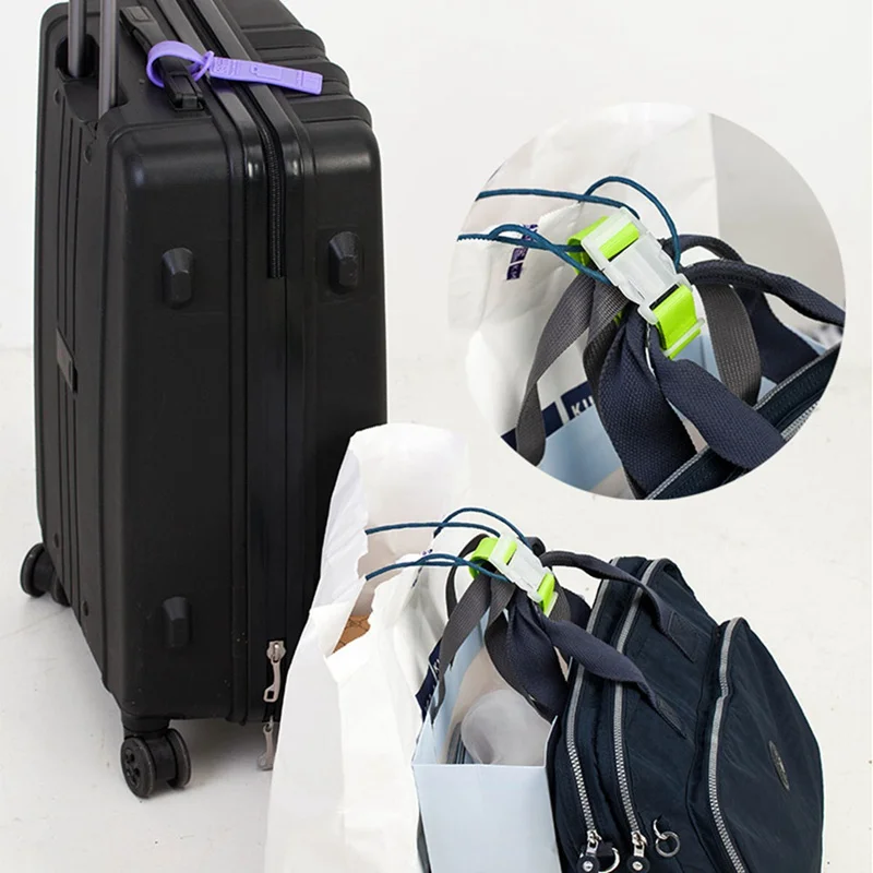 bag with strap for suitcase handle