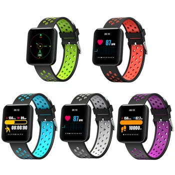 

Hot 1.54 inch HD Color Screen Smart Watch Blood Pressure Heart Rate Sleep Tracker Fitness Smartwatch 5 colors