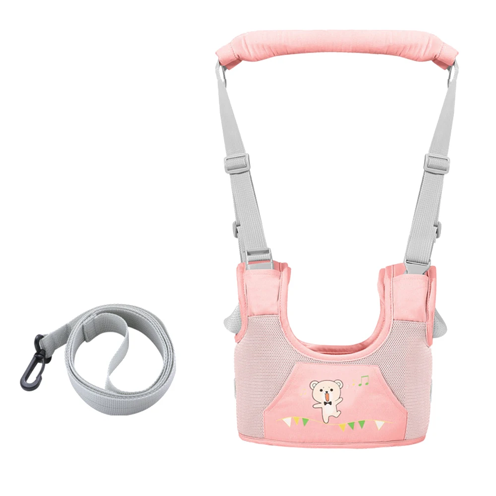 Универсальный Детский прогулочный помощник безопасности малыша ремни безопасности регулируемый ремень прогулочный ремень для младенцев детей - Цвет: Pink