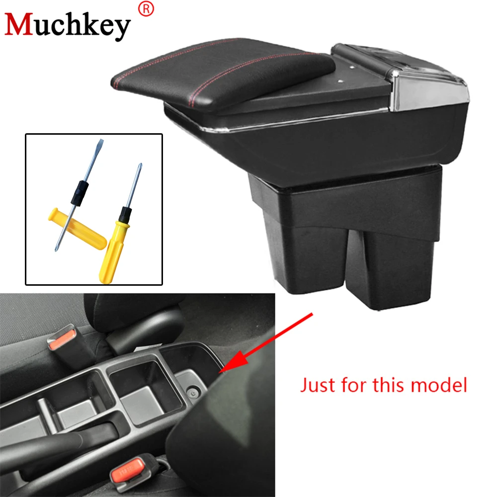 Armrest box For Honda Fit Jazz 2014 2015 2016 2017 2018 central Console