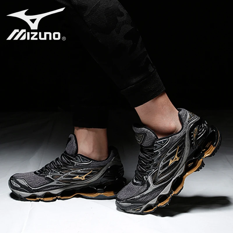 

Mizuno Wave Prophecy 6 Professional Sports Men Shoes Outdoor Tenis Mizuno Sports Weightlifting Shoes Black Shoes Size 40-45