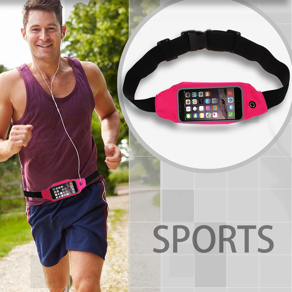 

Outdoor Waist Bag Riding Running Camping Equipment Sports Pockets Screen Touchable Multi-Function Waterproof Tactical Pockets