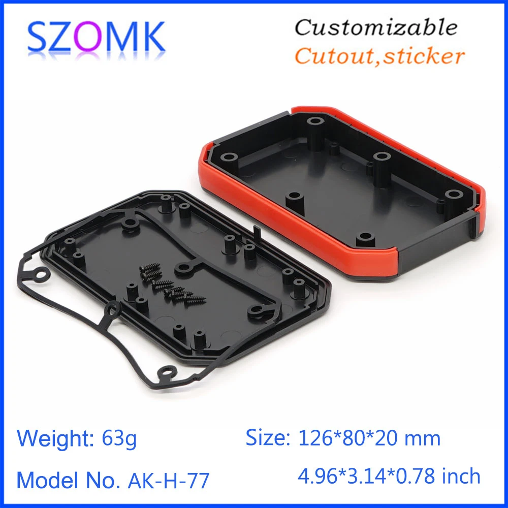 szomk handheld plastic box for electronics instrument housing plastic enclosure for pcb design junction box device project box (37)