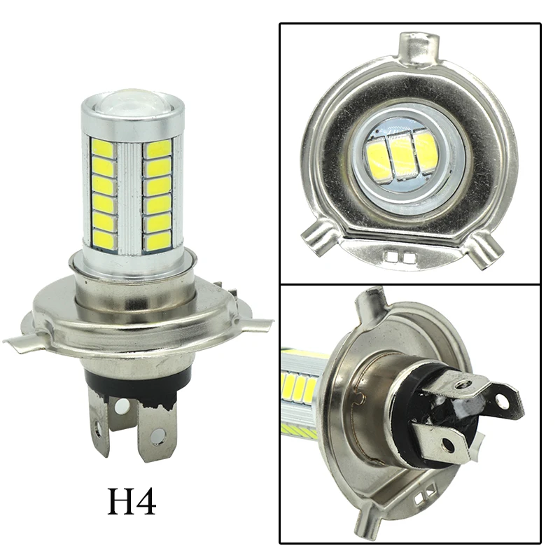 2 шт. 9006 HB4 светодиодный 9005 HB3 H4 H7 H11 H8 5630 33SMD противотуманная фара для дневных ходовых огней светильник поворота Торможение лампы автоматические светодиоды DC12V