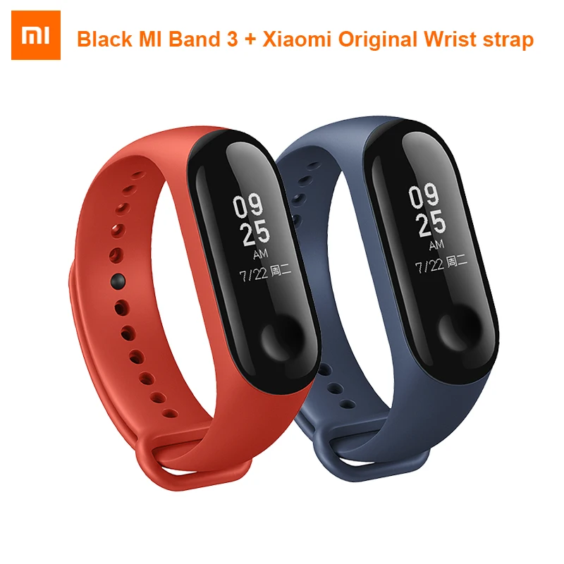 Original Xiaomi Mi Band 3 Smart Wristband MIBand 3 0.78 inch OLED Touch Screen Smartband MI Band 2+ Xiaomi Original Wrist strap