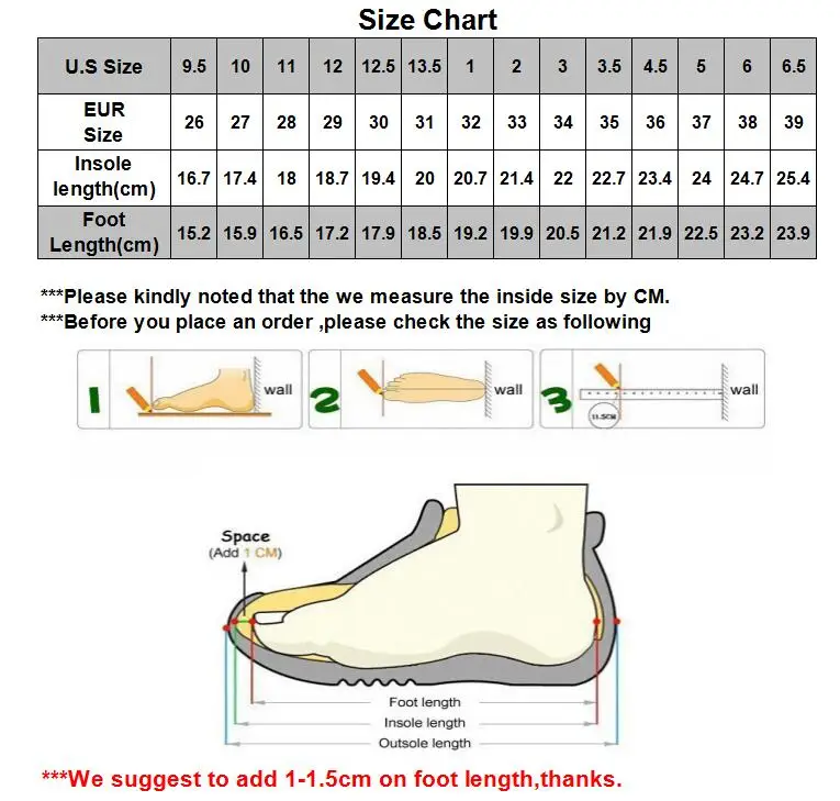 What Size Snowshoes Chart