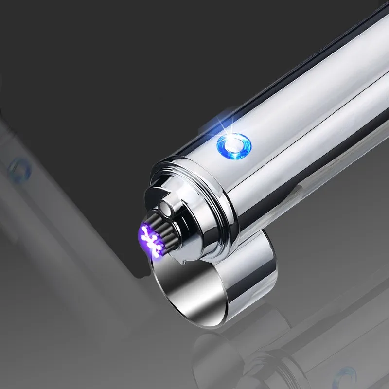 SIX ARC сильная плазменная USB зарядка металлическая сигара смарт сигарета зажигалка