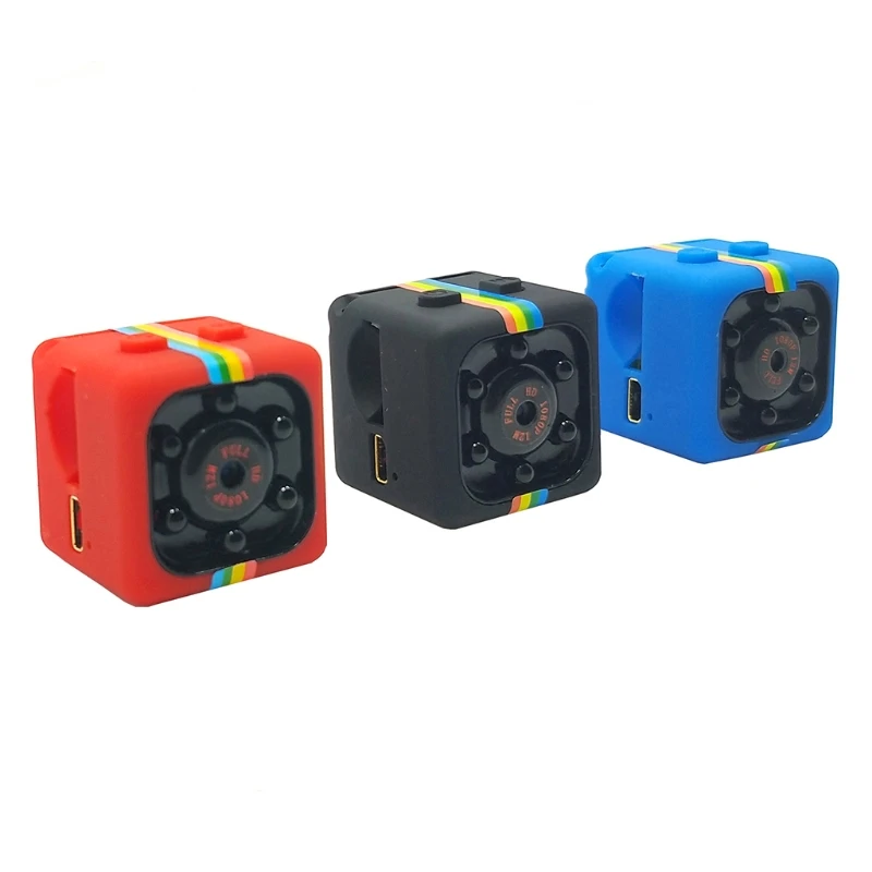 SQ11 Mini Camera HD 1080P Night Vision Camcorder Infrared Video Support TF Card Xianjia Drop Ship