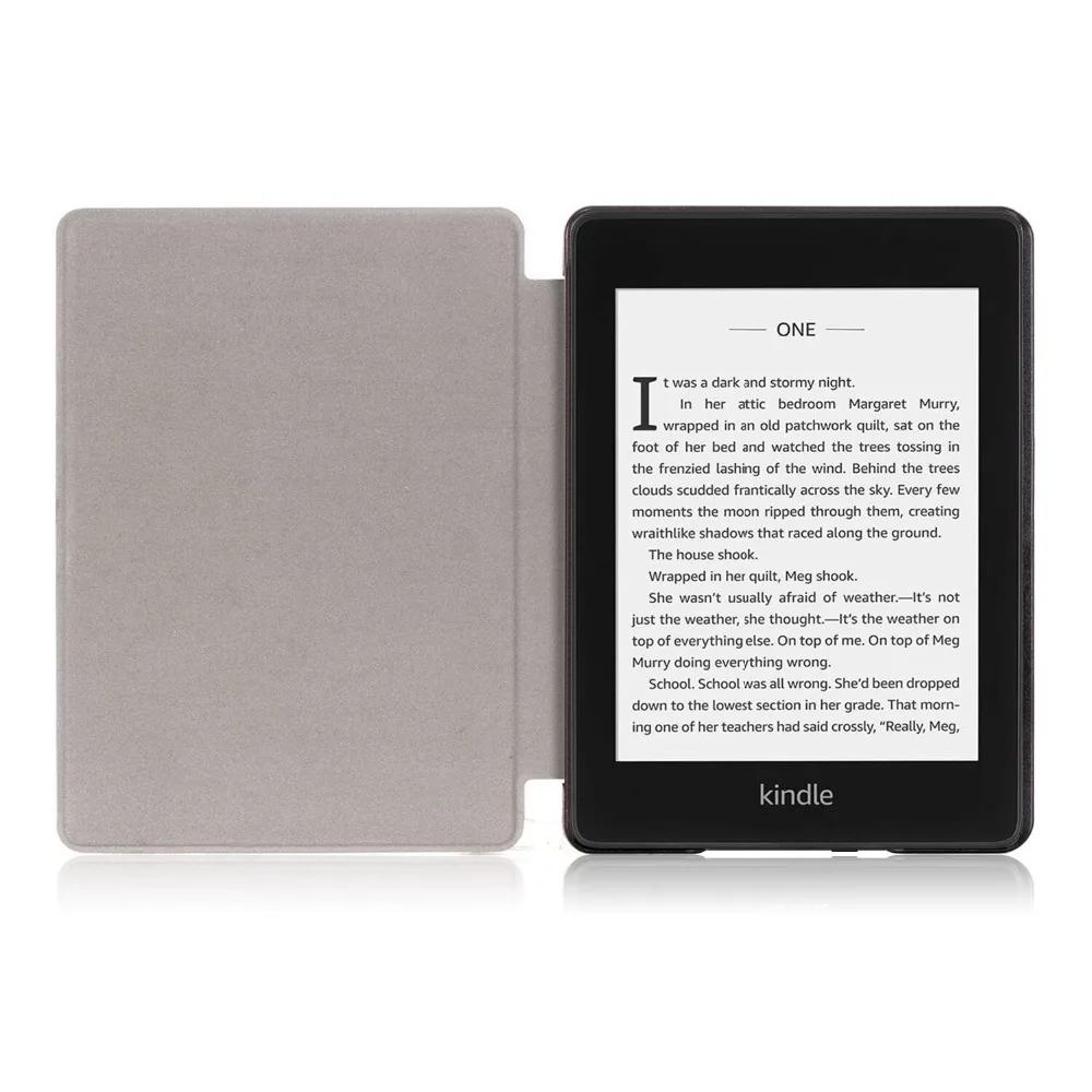 Чехол UTHAI для Amazon Kindle Paperwhite4, кожаный чехол для Kindle Paperwhite, чехол с функцией сна и пробуждения