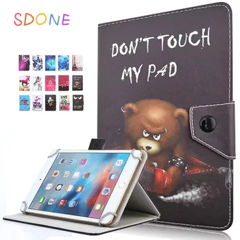 

Universal Case For HUAWEI T1 7.0 T1-701u T1-701 7" Tablet Printed PU Leather protective case cover for HUAWEI T2 7.0+3 gifts