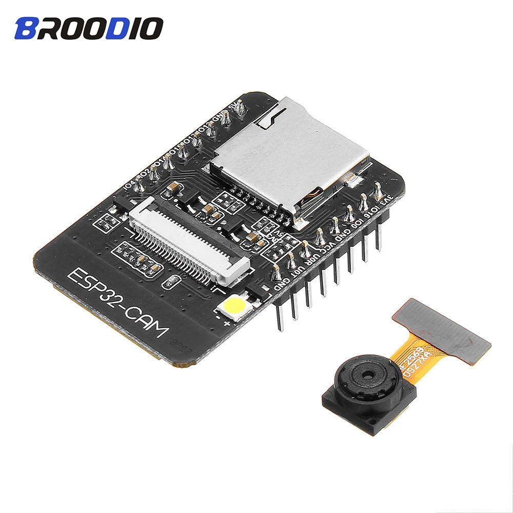 

ESP32 ESP32 CAM WiFi + Bluetooth Module Camera Development Board With OV2640 ESP32-CAM 2MP TF Card Internet of Things Module