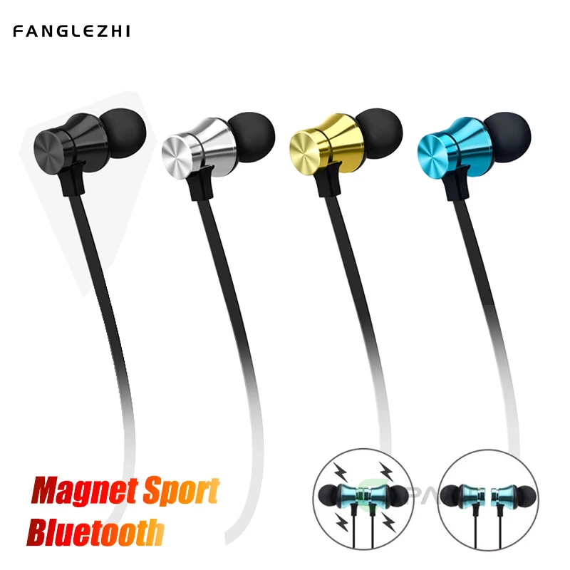 

Magnetic Earphones Bluetooth Android with Microphone Bluetooth Helmets Wireless Neckband Bluetooth Earphone Noise Cancelling